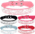 Bling Dog Collar, Rhinestone Dog Collars Cute Diamond jewel Sparkle Fancy Leather Cat Pet Collar for XXS Xsmall Small Medium Large XL XXL Puppy Gi...