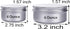 6 Ounce Aluminum Cans 180 mL Screw Lid Metal Storage Tins Containers for Storing Spices, Candies, Lip Balm, Candles, 6 Pcs....