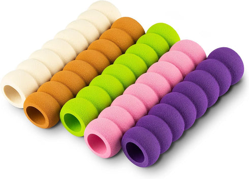 ISKYBOB Set of 5 Door Knob Covers Door Handle Foam Safety Cover Guard Protector for Kid...