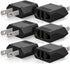 Europe to American Outlet Plug Adapter, Unidapt European EU to US Travel Power Adapter Plug, EU/Italy to USA/Kanada Outlets Converter Wall Plug AC...