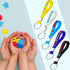 50 Pcs Autism Awareness Silicone Keychains Colorful Inspirational Autism Education Keychains Aba Therapist Gift Thank You Gift for Autistic Mom Wo...