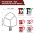 Paddle Attachment for Kitchenaid Stand Mixers 5 Quart Lift and 6 Quart, Flex Edge Beater for Kitchenaid Mixer, Dishwasher Safe...