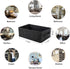 Short Storage Baskets Small Rectangle Basket Storage Bins Organizer for Candles Controls Remotes DVDs Board Games Seasonal Items Keepsakes Storage...