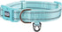 Reflective Nylon Dog Collar with Breathable Neoprene Padding,Adjustable for Large Dogs.(Neck 17"-26.3",Teal)...