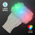 FlashingBlinkyLights Light Up Fuzzy Fingerless LED Glow Gloves...