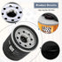 LOCOPOW 16097-0008 Oil Filter for Kawasaki Ninja 400 650 300 500 zx6r z650 Vulcan 900 1500 1700 2000 800 650 750 Versys 650 X300 1000 w800 Prairie...