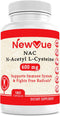 N-Acetyl L-Cysteine (NAC) 600mg, 180 Capsules - Non-GMO, Gluten Free...