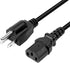 Power Cord Cable Compatible for Instant Pot, Electric Pressure Cooker, Power Quick Pot, Rice Cooker, Soy Milk Maker, Microwaves, Coffee Pot and Mo...