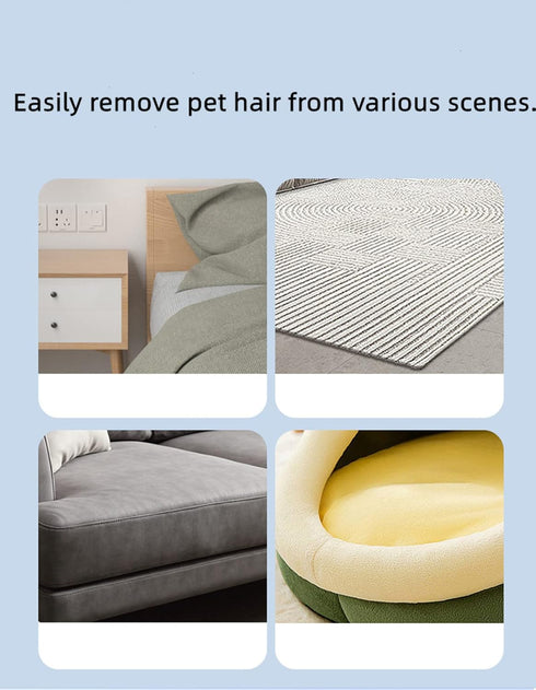 4 in 1 Pet Hair Remover for Couch, Carpet Scraper Fur Removal Tool for Furniture, Lint Cleaner Dog Hair, Reusable Cat Hair Removal Brush forWindow...