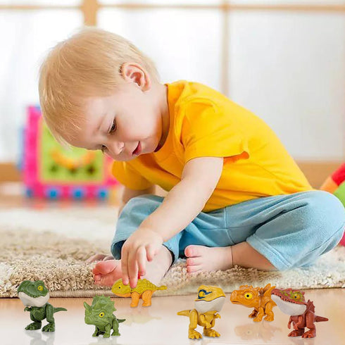 Biting Fingers Dinosaurs Puppets, Jurassic World Dinosaur Toys, Dinosaurs Action Figures Collectibles for 3 4 5 6 7 8 Boys Kids...