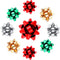 XOCARTIGE Christmas Brooch Pins Festive Xmas Bow Brooches for Women Girls Winter Holiday Party Gifts...