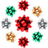 XOCARTIGE Christmas Brooch Pins Festive Xmas Bow Brooches for Women Girls Winter Holiday Party Gifts...