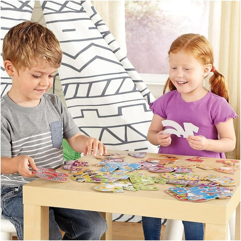 Learning Resources Number Puzzle Cards, Early Number Recognition, Toddler Puzzle, 20 Self-Correcting Puzzles, 40 Pieces, Ages 3+...