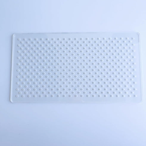Acrylic Sashiko Stencil, Embroidery Pattern Template, Quilting Stencil Tool, Points or Straight Lines Pattern (5 mm triangular points)...