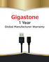 Gigastone ?5-Pack? Charging Cable for Apple Lightning Devices, 3ft Fast Charge 12W, Compatible with iPhone, iPad, Charging only, Data Sync not Sup...