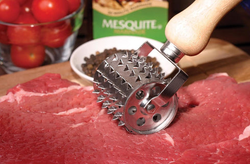 Style Asia Jim Beam JB0150 Rolling Vintage Style Meat Tenderizer, Silver...