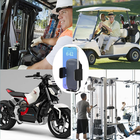 Golf Cart Magnetic Phone Holder Mount, Ultra Strength 6*N52 Magnets Cell Phone Caddy Compatible with EZGO Club Car Yamaha,Fit for Most Smartphone,...