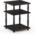 Furinno Turn-N-Tube Easy Assembly Multipurpose End Table / Side Table / Sofa Table / Nightstand, Classic Tubes, French Oak Grey/Black...