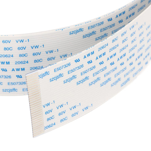 2Pcs Printer Flat Data Cable Printer Flexible Flat Cable 2pcs for XP600 TX800 Printhead Cable Data Cable Thickened Printer Flexible Flat Cable (15...