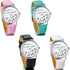 Unisex Female Women Ladies Girls Whatever, I'm Late Anyway Love Gift Leather Strap Watches Quartz Wrist Watch...