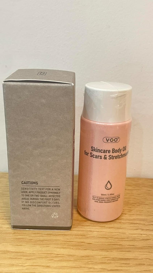 VGO Skincare Body Oil Moisturizing Oil Vitamin A E Serum for Scars Skin, Face & Full Body, Promotes Healthy-Looking Skin 50ml / 1.69oz...