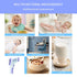 Digital Thermometer for Adults and Kids, Forehead/Infrared Thermometer, Non Contact Thermometer with Fever Alarm,Silent Mode, 2 in 1 Mode (White)...
