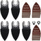 155 Pcs Finger Oscillating Multi Tool Sanding Pads Accessories Kits include 150 Pcs Multitool Finger Sanding Paper and 5 Pcs Multi Tool Finger San...