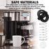 Coffee Maker Brew Basket Water Stop Valve Kit fits for Hamilton Beach FlexBrew Coffee Makers Basket 990117900 990237500-2 Sets...