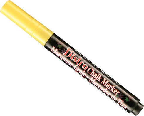 Uchida of America 482-C-5 Bistro Chalk Markers with Extra Fine Tip, Yellow...