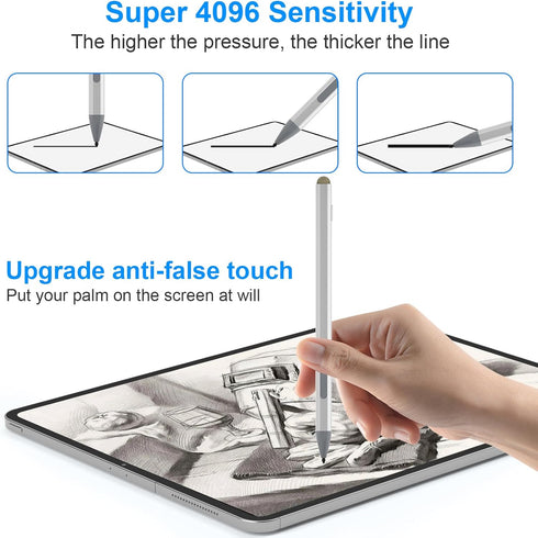 Surface Pen Windows Stylus for Microsoft – Surface Pro 11/10/9/8/7 Pen Compatible with Surface Pro/Book/Laptop/Go/Studio, with Palm Rejection and ...