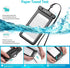newppon Waterproof Cell Phone Pouch : 3 Pack Underwater Dry Bag Case Lanyard - Water Proof Clear Holder Protector for iPhone 15 14 13 Pro Max Plus...