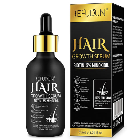 5% Minoxidil Hair Growth Serum,Minoxidil Hair Growth, Hair Loss and Hair Regrowth Oil With Biotin Hair Regrowth Treatment for Scalp Hair Loss Hair...