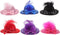 TOYANDONA 6pcs Doll Hat Mini Craft Hats Mini Baby Dolls Mini Hat Toy DIY Mini Hats Miniature Straw Hats Arts and Crafts for Adults Mini Top Hat fo...
