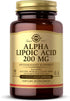 Solgar Alpha Lipoic Acid 200 mg, 50 Vegetable Capsules - Antioxidant Support - Helps to Recycle Glutathione, Vitamin C & E, CoQ-10 - Non-GMO, Vega...