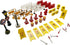 44pcs Miniature Plastic Traffic Light Street Road Training Roadblock Cone Cognitive Toy Playset for Chidren Sets...