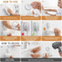 LEVERLOC Soap Dish Holder for Shower Suction Cup Wall Mounted Self Draining NO-Drilling Removable Bar Soap Sponge Holder for Bathroom Bathtub Kitc...