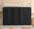 Heavy-Duty Blackout Bottom Bunk Bed Curtains Privacy Canopy Twin Size for Home Dorm, 1 Panel, Black...