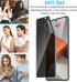 [2+2pack For Xiaomi Redmi Note 13 Pro+ Flexible Privacy Screen Protector(Not Tempered Glass) and Camera Lens Screen Protector,Anti-Spy Flexible TP...