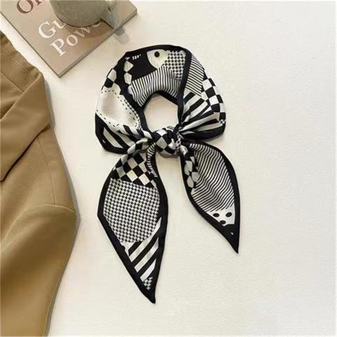 4 Pack Purse Scarf for Bags Silk Head Scarf for Hair Handbag Women Scarfs Band Hair Neck Scarves Fashion Gifts,10...