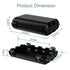 Outdoor Extension Cord Box, Large Waterproof Electrical Cord Box Plug Protector Cable Connection Safety Cover IP54 Water-Resistant for Power Strip...