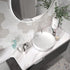 Marble Peel and Stick Wallpaper 15.8"x 197" Glossy White Marble Contact Paper Waterproof Self-adhesive Removable Vinyl Wall Paper for Bedroom Kitc...