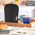 French Press Cozy Cover Insulated in Black - French Press Warmer Koozie Insulator Designed to Keep your Coffee Warmer for Longer - Cafetiere Cover...