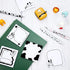 18 Pieces Cow Print Stuff, 12 Cow Pens and 300 Sheets Cow Notes with 5 Styles, Aesthetic Pens, Cow Print Gifts for Christmas Office School Supplie...