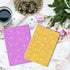 BENECREAT 2Pcs Acrylic Textured Mat, Cherry Blossom and Gingko Patterns Acrylic Clay Texture Sheets Embossing Polymer Clay Tools for Clay Earrings...