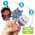 NBC Universal Gabby's Dollhouse Bath Finger Puppets, 10 Pc - Party Favors, Educational, Bath Toys, Story Time, Beach Toys, Playtime, Stocking Stuf...