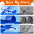 3-Pack LED Airplane Toy, Foam Glider with Plane Launcher - Catapult Plane with 2 Flight Modes, Kids Gifts Flying Toy for 3 4 5 6 7 8 9 10 11 12 Ye...