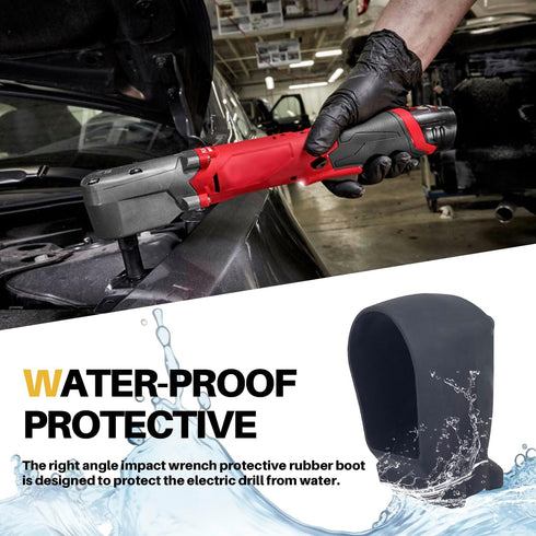 49-16-2564 Rubber Protective Boot - Durable Shield for Milwaukee Impact and Dust Protection of Power Tools 2564-20, 2565-20 and 2565P-20...