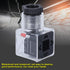 Hydraulic Solenoid Coil Plug, Solenoid Valve Coil,Transparent Voltage Universal Accessories with Light without Wire DC24 5Pcs...