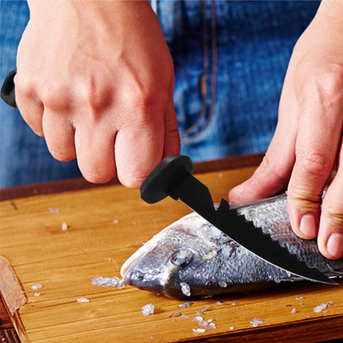 ANTOWIN 5 Inch Fishing Fillet Knife, Professional Level Knives for Filleting Fish and Boning Meat, Sharp Stainless-Steel Non-Stick Coating Blade, ...
