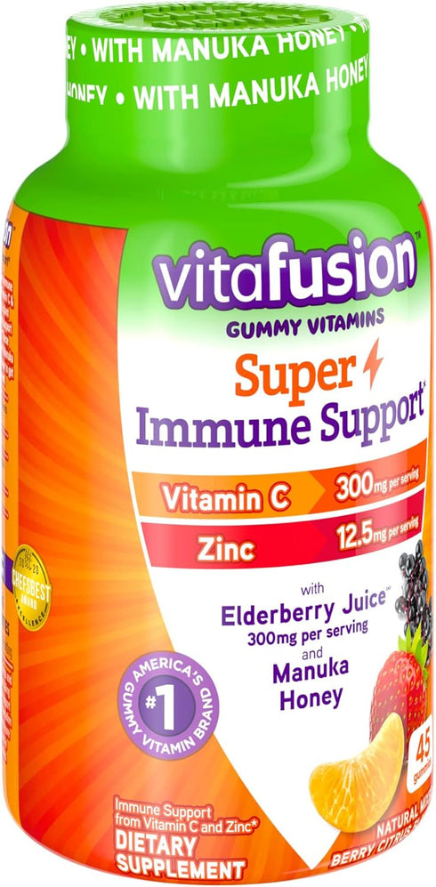 Vitafusion Super Immune Support Gummy Vitamins, 45ct...